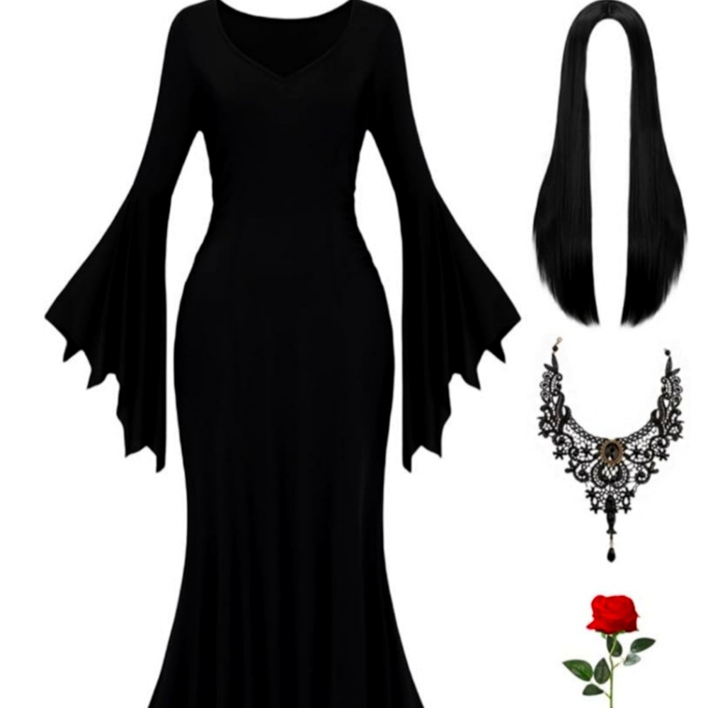 Morticia Addams/Gothic Halloween Costume